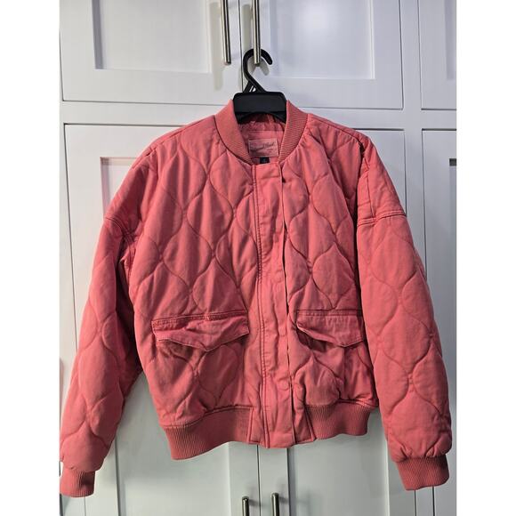 Universal Thread Quilted Bomber Jacket – Size Medium - Picture 1 of 16